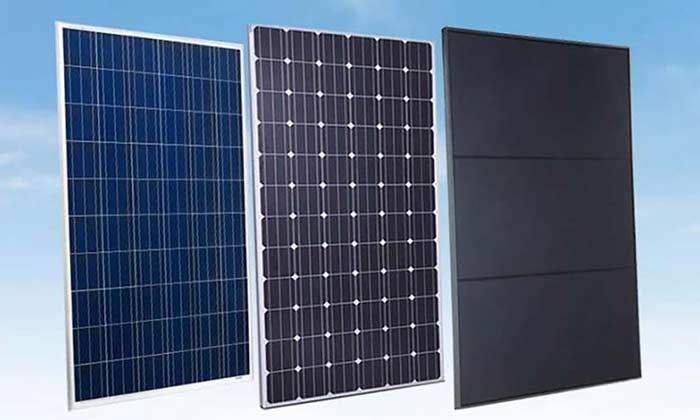 tipos de placas solares