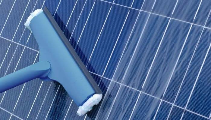 limpiar placas solares